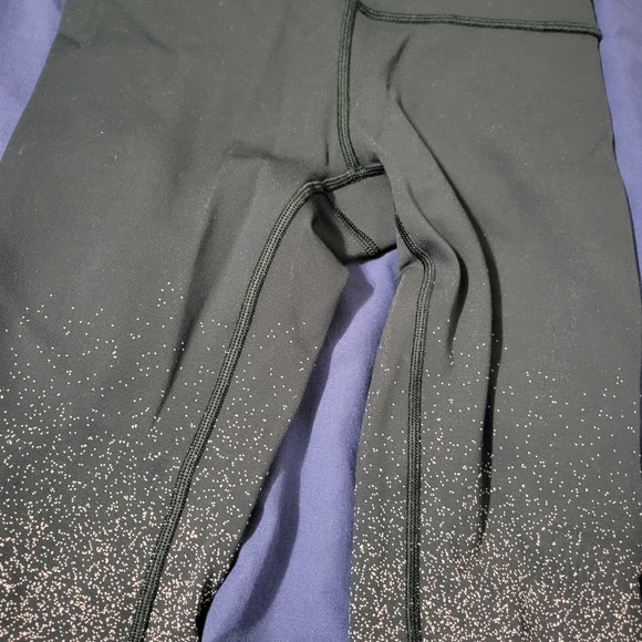 Lululemon Wunder Under Hi-Rise Tight Leggings Womens Size 2 Black Ombre Speckle - Picture 3 of 7